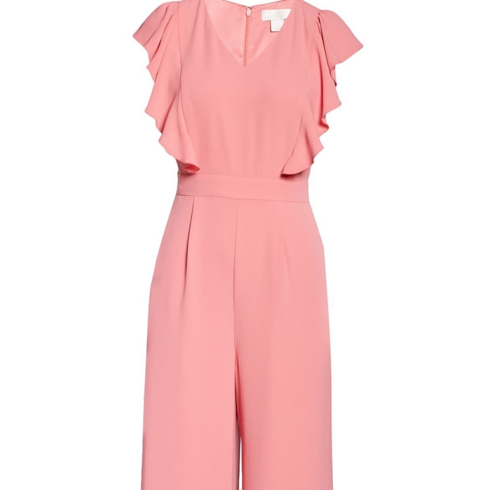 Rachel Parcell Flutter Sleeve Jumpsuit